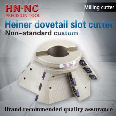 Non standard dovetail groove milling cutter head