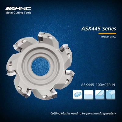 ASX445-100A07R-N Flat milling cutter disc