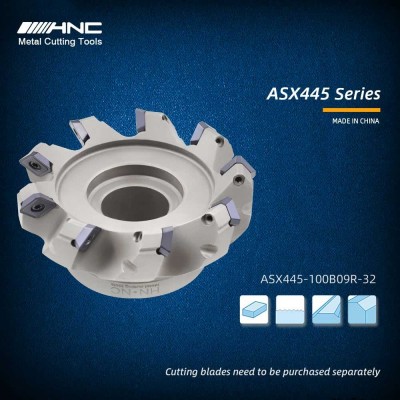 ASX445-100B09R-32 Flat milling cutter disc