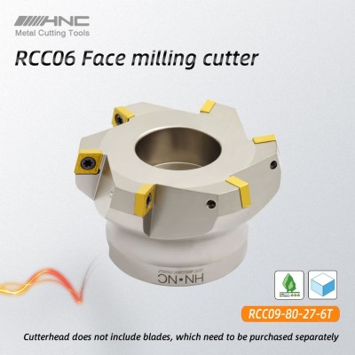 RCC09-125-40-8T 75 degrees waste angle of the blade re-use milling cutter